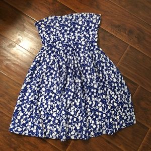 Urban outfitters strapless dress